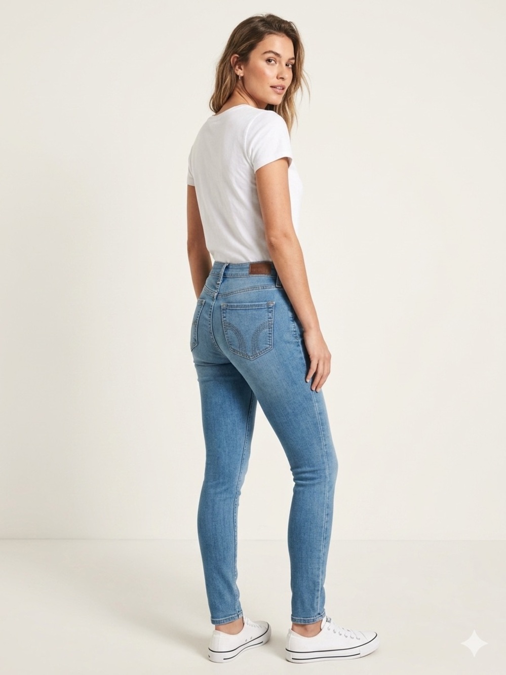 Hollister Light Blue Women's Skinny Jeans